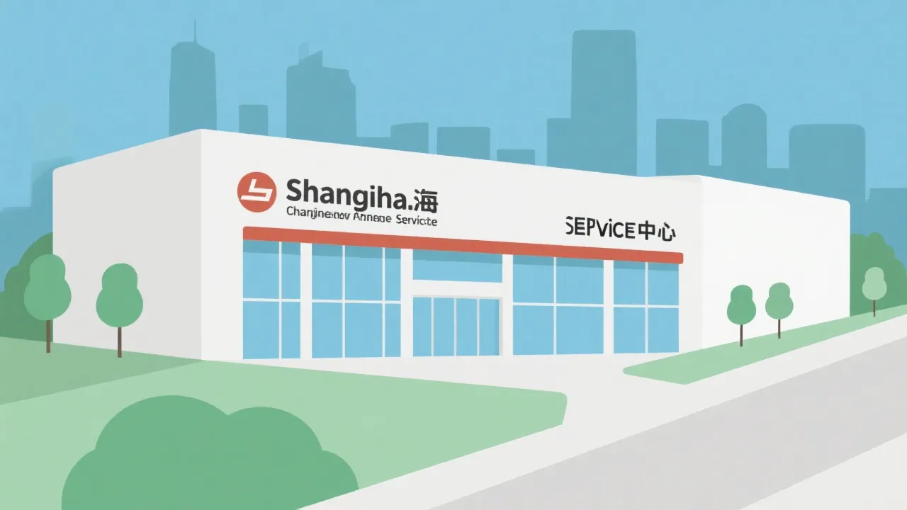 上海服务中心示意图